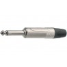 CONECTOR JACK M 6,35mm MONO METAL NEUTRI