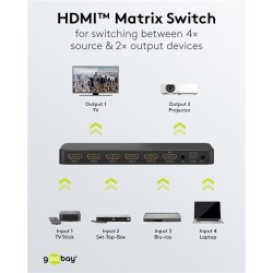 SWITCH HDMI 4 ENTRADAS 2...