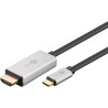 CABLE USB C M-HDMI M 3M 8K30Hz 4K120Hz