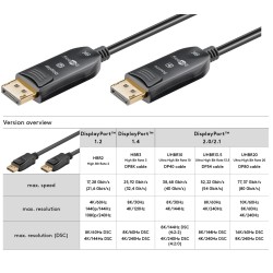 CABLE DISPLAYPORT 2.0 10M...
