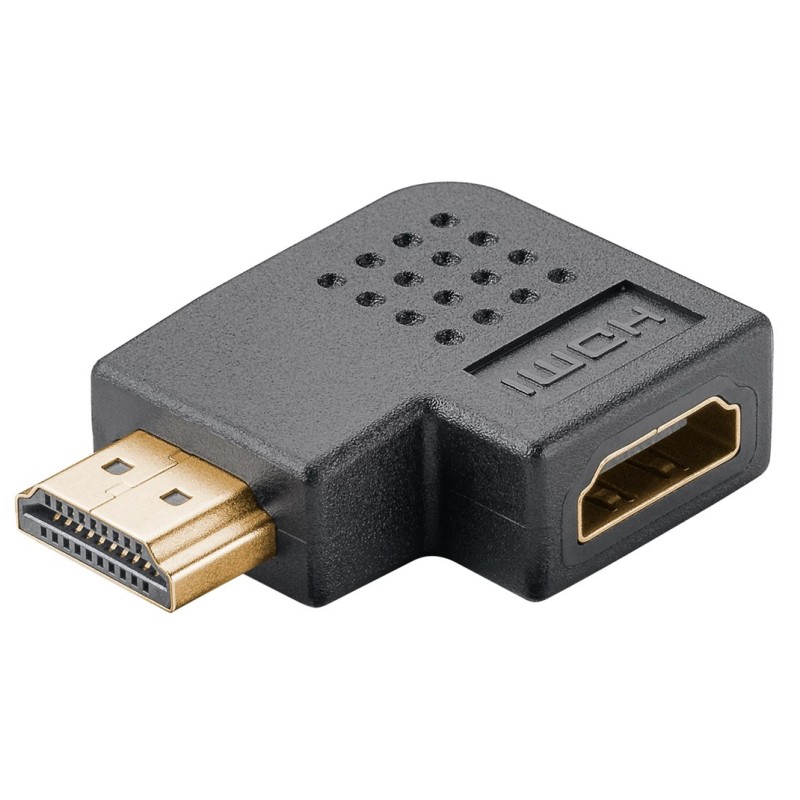 ADAPTADOR HDMI M-H CODO LATERAL 270º 8K