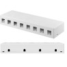 CAJA CONCENTRACION 8xRJ45 KEYSTONE VACIA