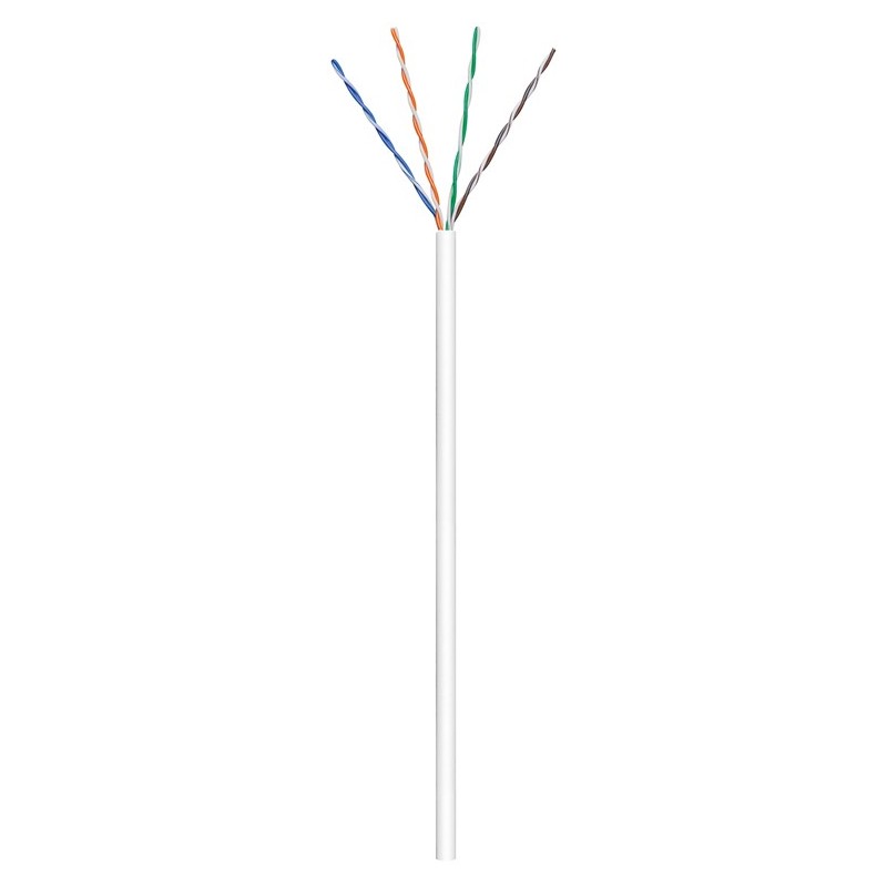 CABLE UTP CAT6 FLEXIBLE BLANCO (100mts)