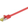 CABLE SFTP CAT7 RJ45 M-M 30M ROJO LSZH