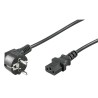CABLE ALIMENTACION RED-CPU C13 3M NEGRO