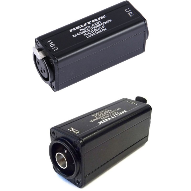 ADAPTADOR IMPEDANCIA XLR3 H-BNC H NEUTRI