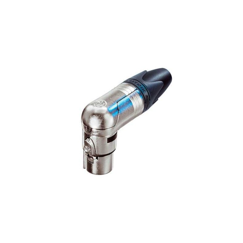 CONECTOR XLR5 H CODO AEREO NIKEL NEUTRIK