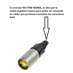 CARCASA RJ45 M ETHERCON...