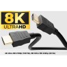 CABLE HDMI M-M 8K 0,5M ETHERNET NEGRO2.1