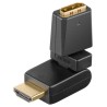 ADAPTADOR HDMI M-H CODO ARTICULADO 360º