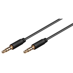 CABLE MINIJACK 4POLOS M-M...