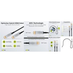 CABLE HDMI M-M V.2.0 20M...