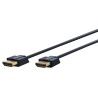 CABLE HDMI M-M 4K 3M AZUL SLIM Clicktron