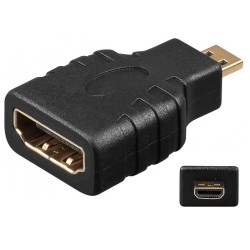 ADAPTADOR HDMI HEMBRA-MICRO HDMI M Pasti
