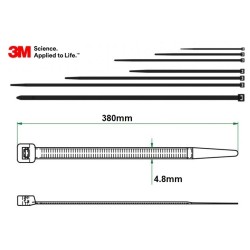 BRIDA 3M 4,8x380 EXTERIOR...