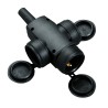 CONECTOR SCHUKO 3xHEMBRA GOMA NEGRO