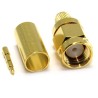 CONECTOR SMA MACHO RG58 LMR195 M PURO