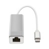 ADAPTADOR USB C M-RJ45 H BLANCO 15cm