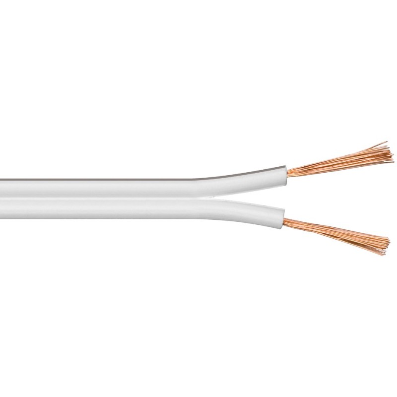 CABLE PARALELO PLASTICO BLANCO 2X4