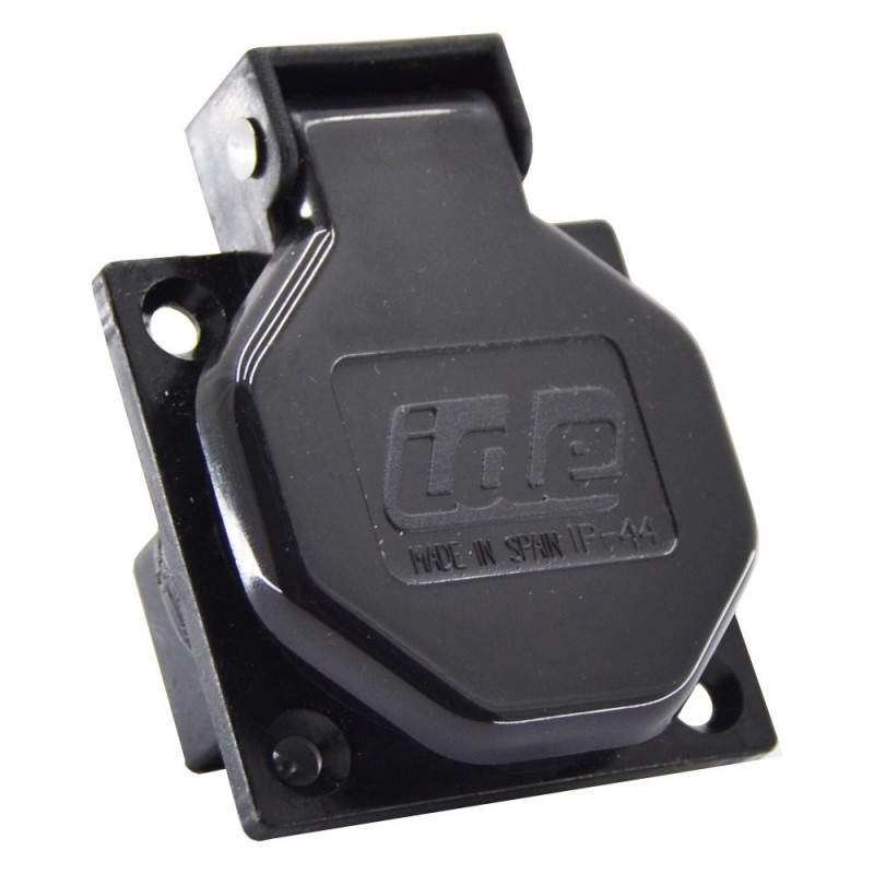 BASE SCHUKO HEMBRA PANEL CON TAPA IDE NE