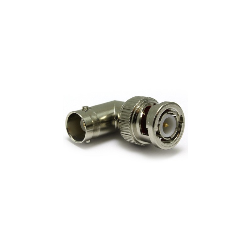 ADAPTADOR BNC M-H ACODADO 75 Ohm
