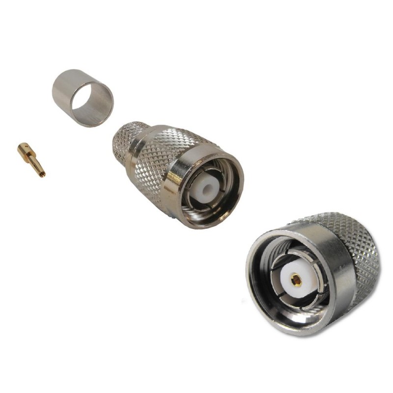 CONECTOR TNC-R M C/M P/H RG58 CRIMPAR