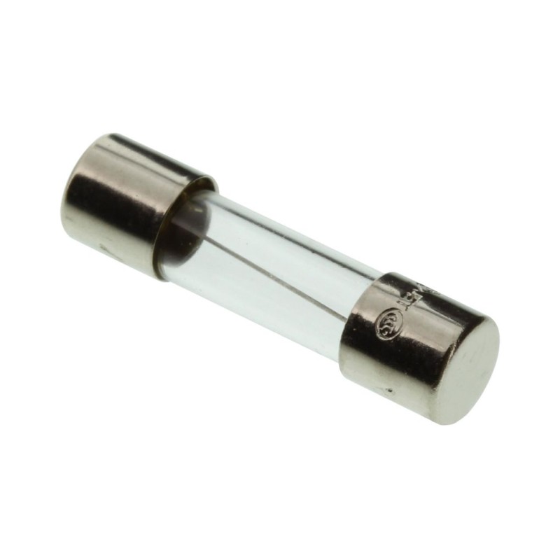 FUSIBLE CILINDRICO CRISTAL 5X20mm 10A
