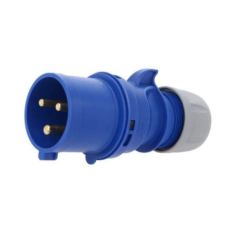 CETAC 2P+T 32A MACHO AEREO IP44 (PCE)