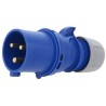 CETAC 2P+T 32A MACHO AEREO IP44 (PCE)