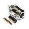 CONECTOR N HEMBRA RG223 AEREO CRIMPAR