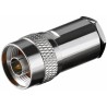 CONECTOR N MACHO RG58 SOLDAR