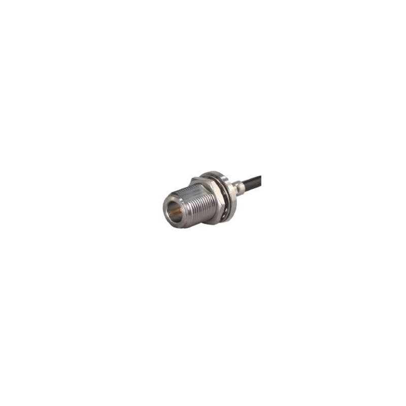 CONECTOR N HEMBRA RG58 CRIMPAR Y CHASIS