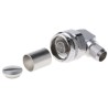 CONECTOR N MACHO RG223 CODO CRIMPAR