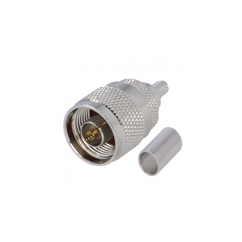 CONECTOR N MACHO LMR240 CRIMPAR