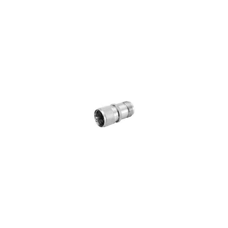 ADAPTADOR UHF PL259 MACHO-N HEMBRA