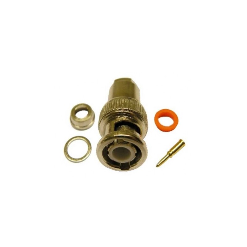 CONECTOR BNC MACHO RG59 SOLDAR