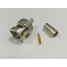 CONECTOR BNC MACHO FLEX5 CRIMPAR