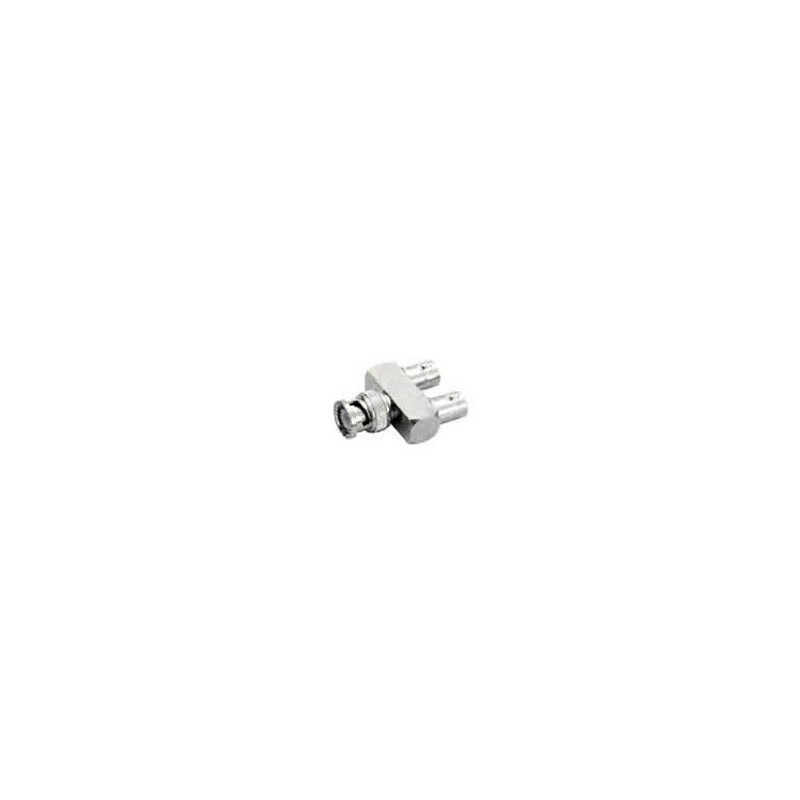 ADAPTADOR BNC M-2 HEMBRAS EN "Y"