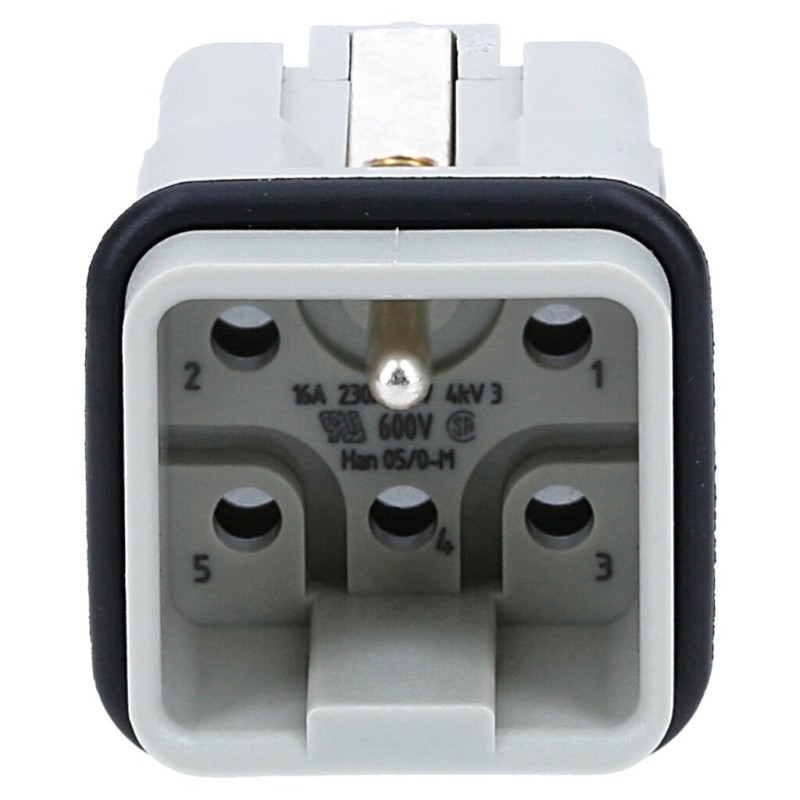 CONECTOR 6 PINES MACHO HARTING HAN Q