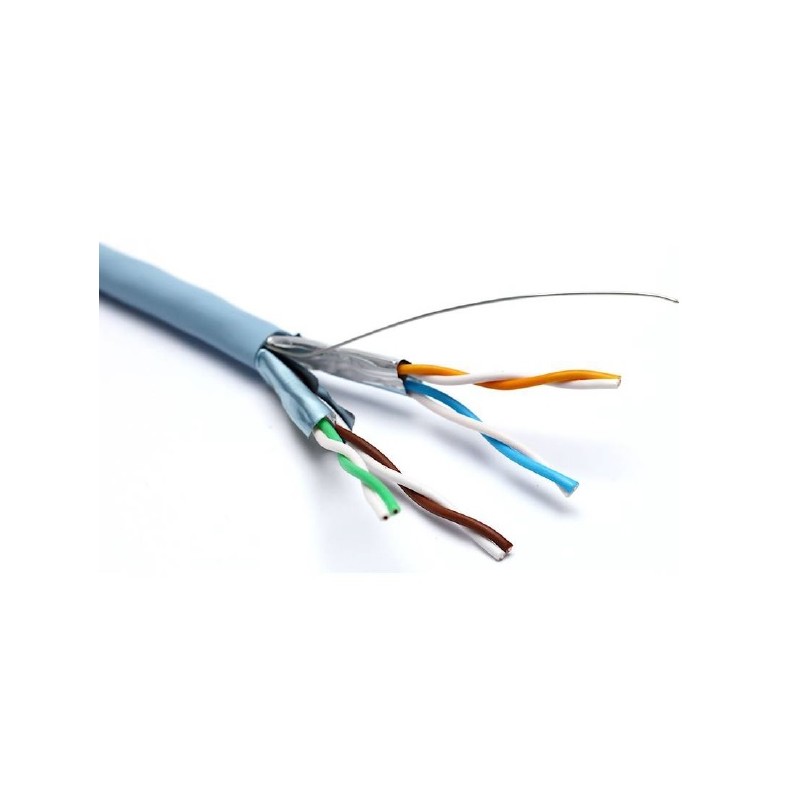 CABLE U/FTP CAT6A RIGIDO AZUL CLARO LSZH