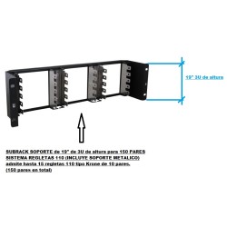 SUBRACK 19" x 3U x 150...