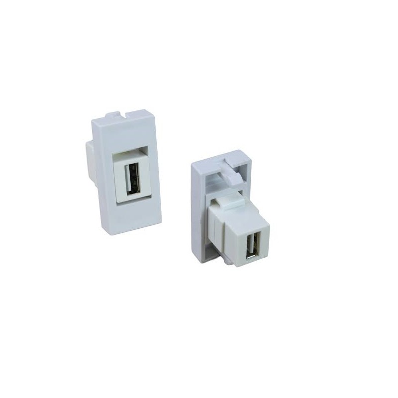 MODULO 45X22,5 ADAPT USB A/A H-H KEYSTON