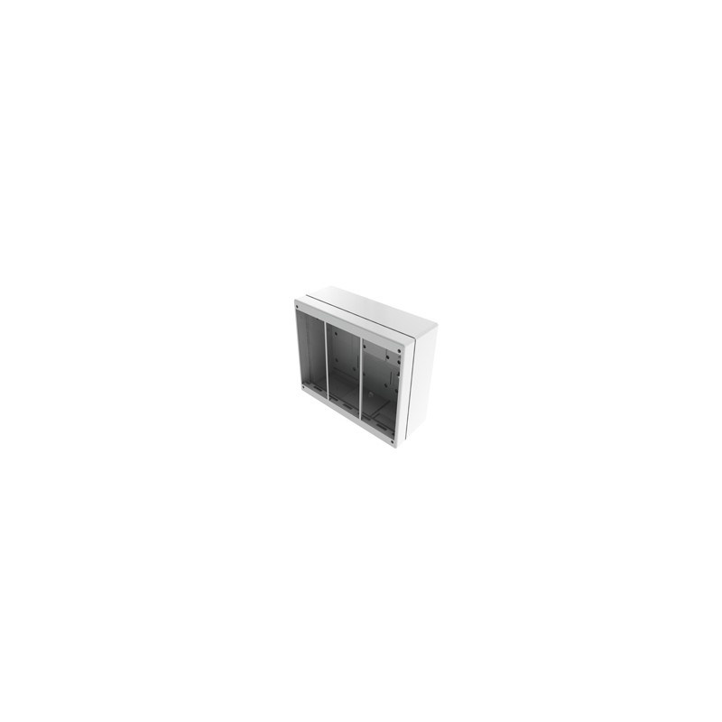 CAJA SUPERFICIE DE MECANISMOS 3 MODULOS