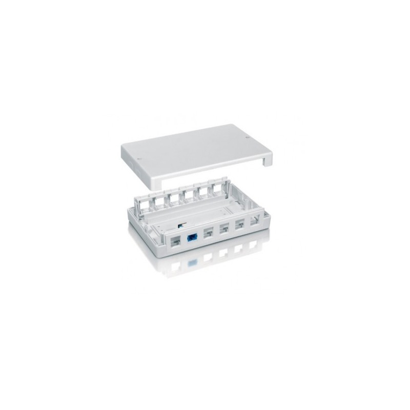 CAJA CONCENTRACION 6-12xRJ45 KEYSTONE