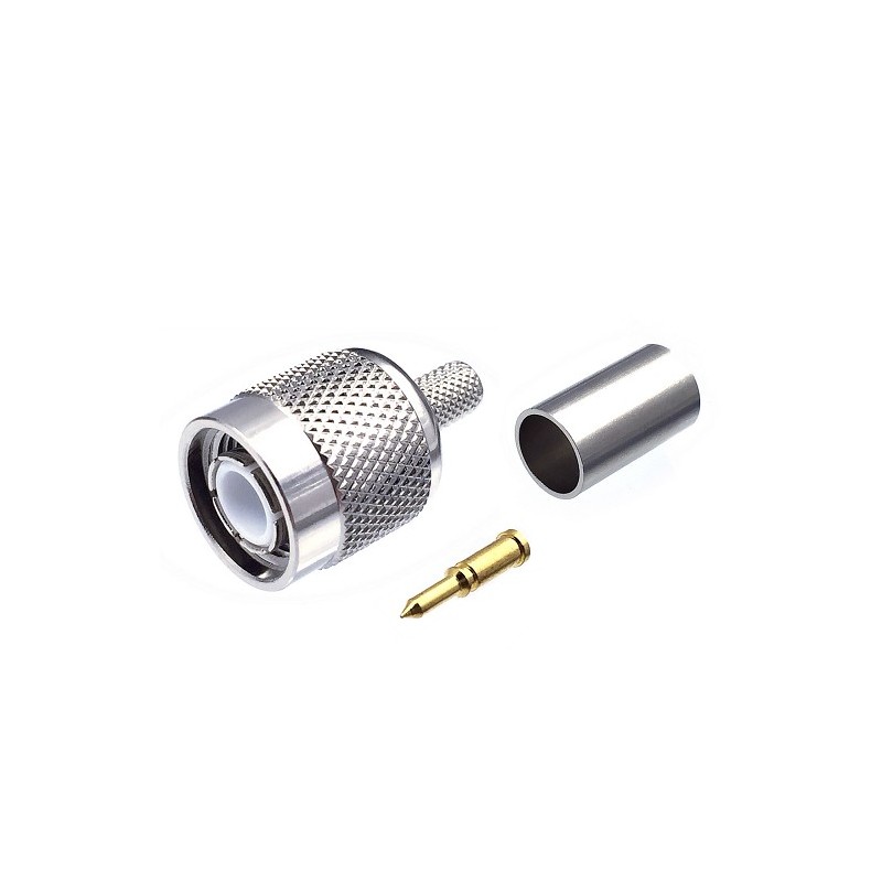 CONECTOR TNC MACHO RG223U CRIMPAR