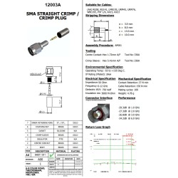 CONECTOR SMA MACHO RG58...