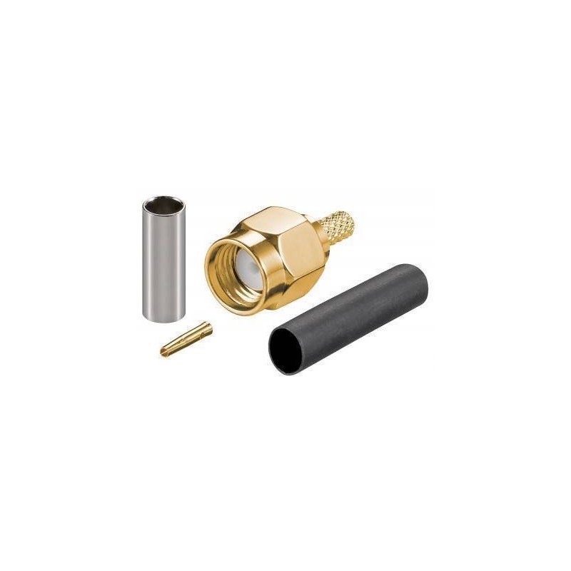CONECTOR RP-SMA RG174 CUERPO M PIN H
