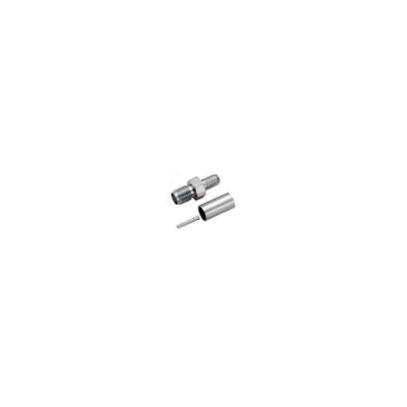 CONECTOR SMA HEMBRA RG174 LMR100 CRIMPAR