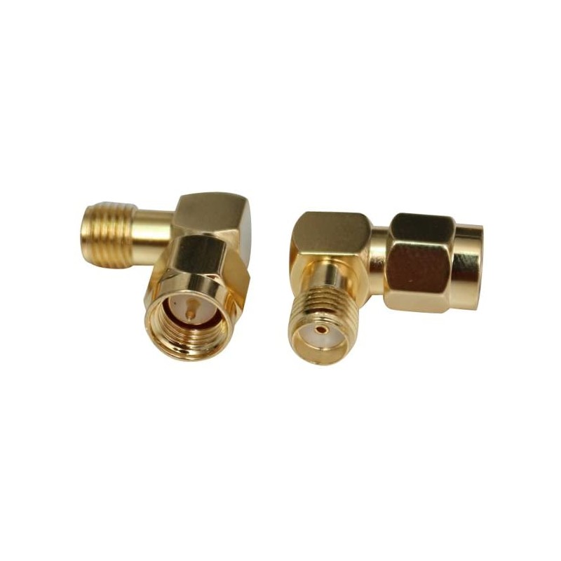 ADAPTADOR SMA MACHO-HEMBRA ACODADO CODO
