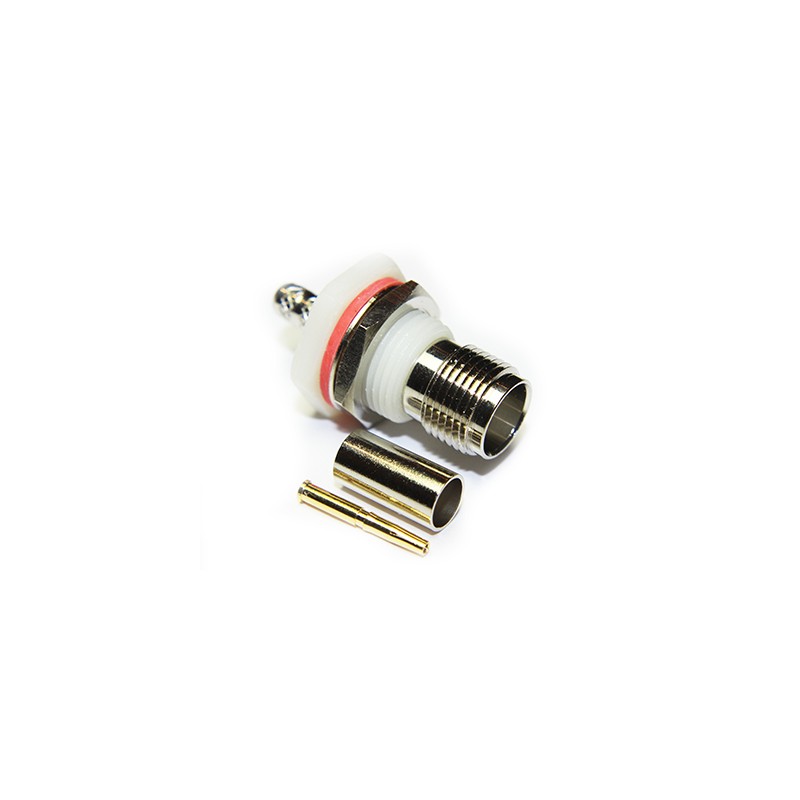 CONECTOR TNC HEMBRA RG58 LMR195 CRIMPAR